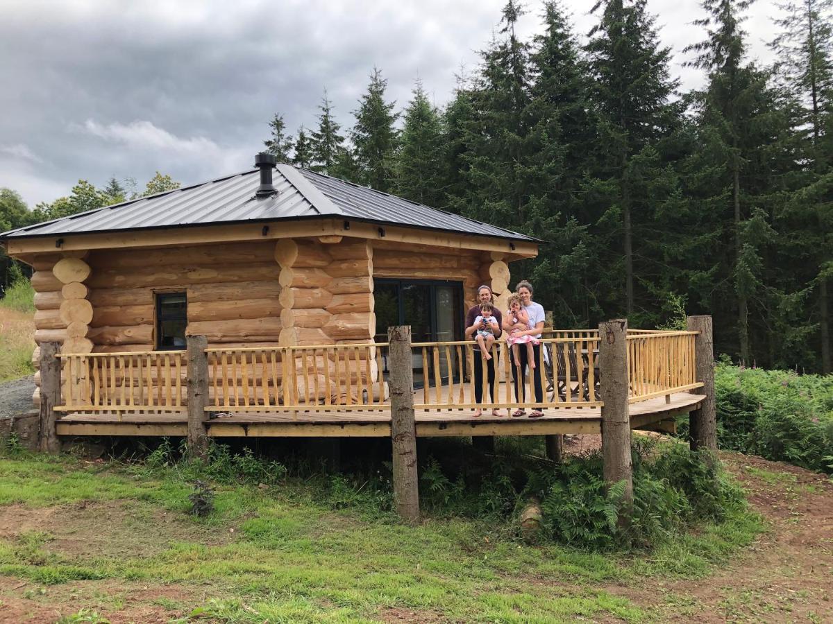Coed Y Marchog Woodland Retreat Vila Hereford Exterior foto