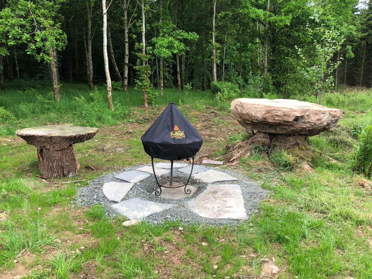 Coed Y Marchog Woodland Retreat Vila Hereford Exterior foto